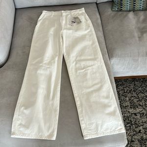 NWT Mango Wide Leg Denim Pants
